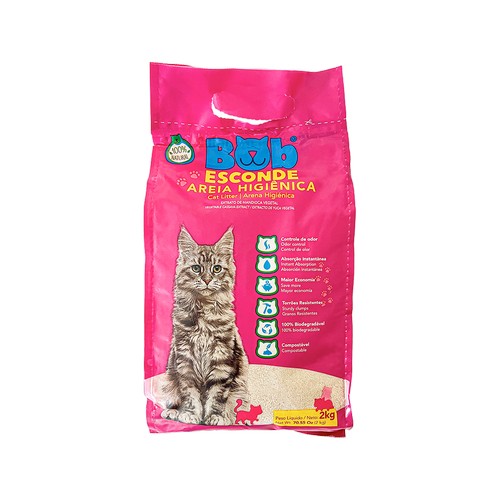 AREIA HIGIENICA BOB ESCONDE 5X2KG