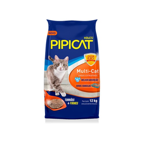 AREIA PIPICAT MULTICAT SC 12KG