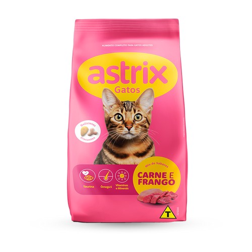 ASTRIX GATOS CARNE E FRANGO SC 20KG