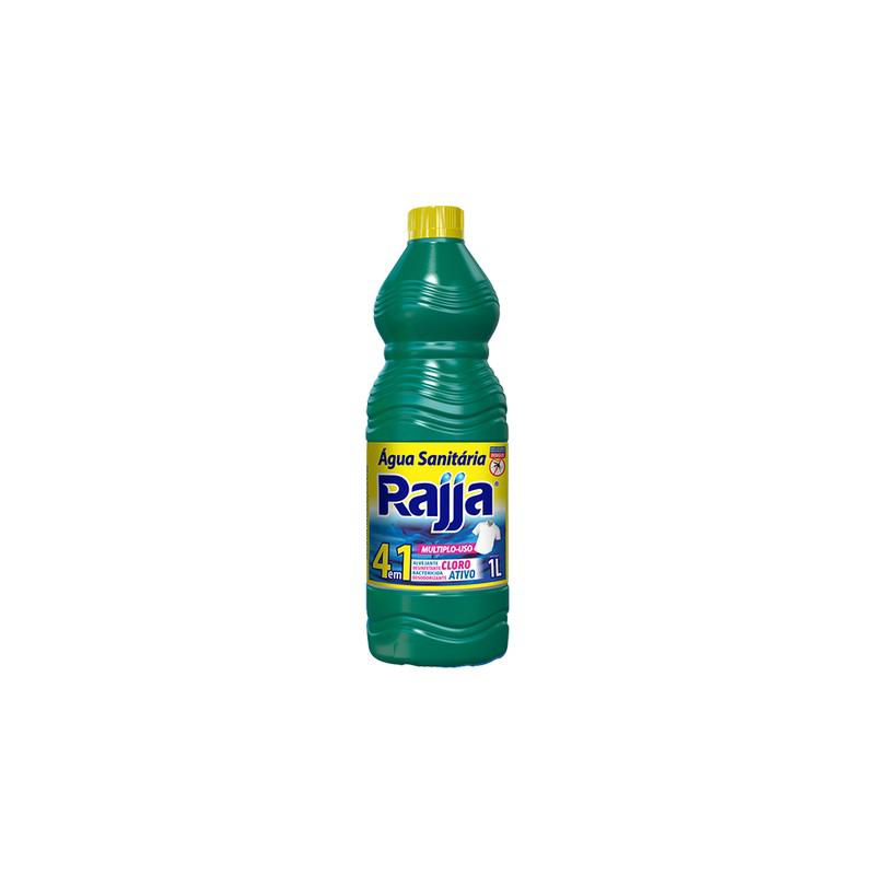 Agua Sanitária Rajja | Caixa com 12x1L