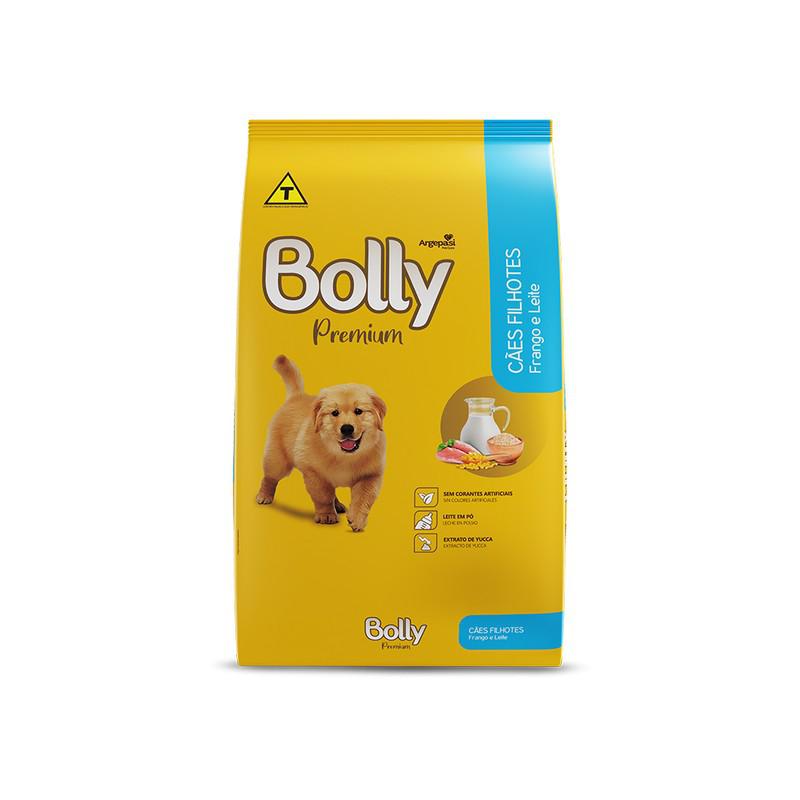 Bolly Premium Filhotes Frango/Leite Fardo 10x1kg