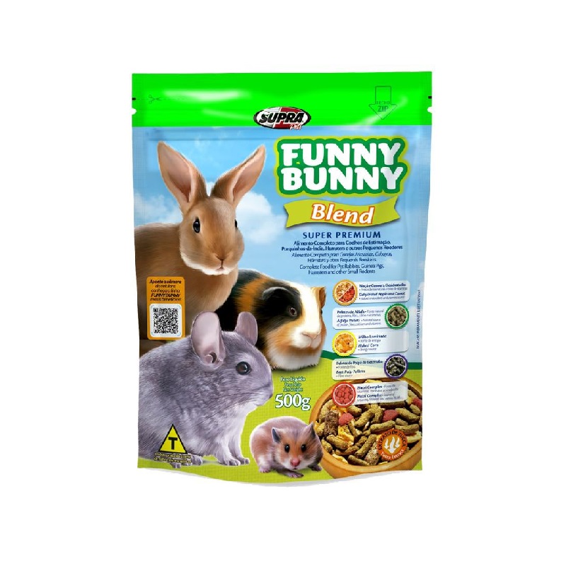 Funny Bunny Blend - Super Premium | Caixa com 12x500g