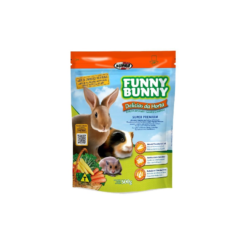 Funny Bunny - Delícia da Horta | Caixa com 12x500g