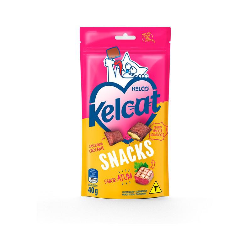 Kelcat Snacks Atum | Caixa com 20x40g