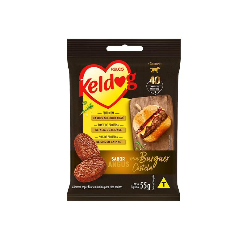 Keldog Bifinho Hambúrguer Grelhado | Caixa com 20x 65g