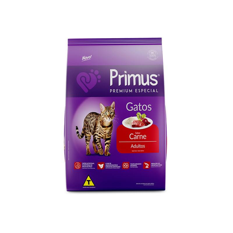 Primus Gatos Adultos Carne/Frango (Granel) Saco de 10,1kg