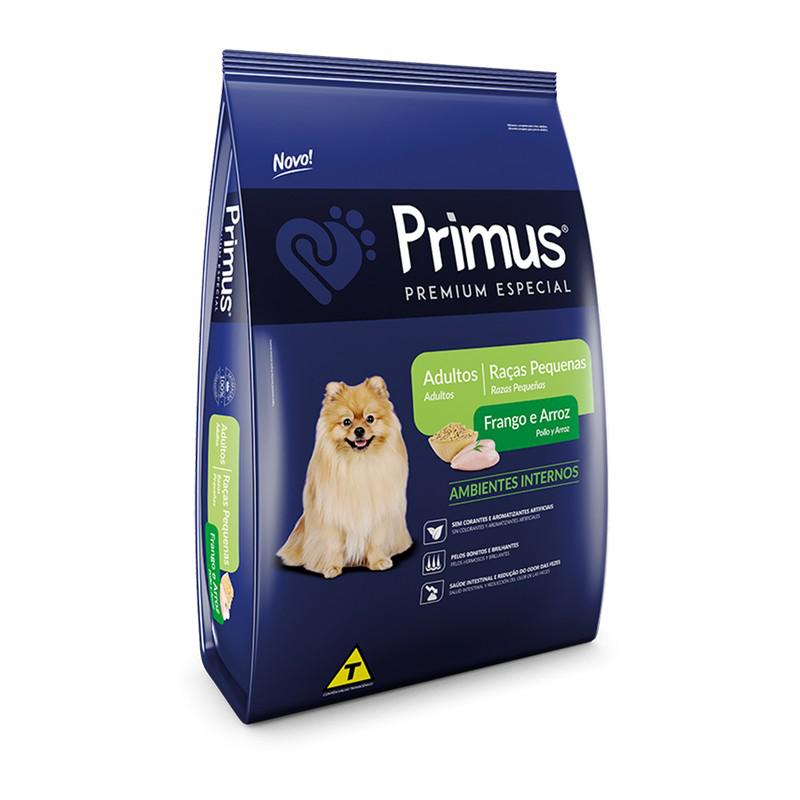 Primus Premium Cães Mini Frango/Arroz Saco de 15kg