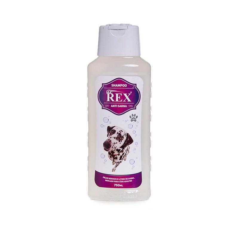 Shampoo Rex Anti Sarnas, Neutro e Condiciona 3x1 | Caixa com 12x500ml