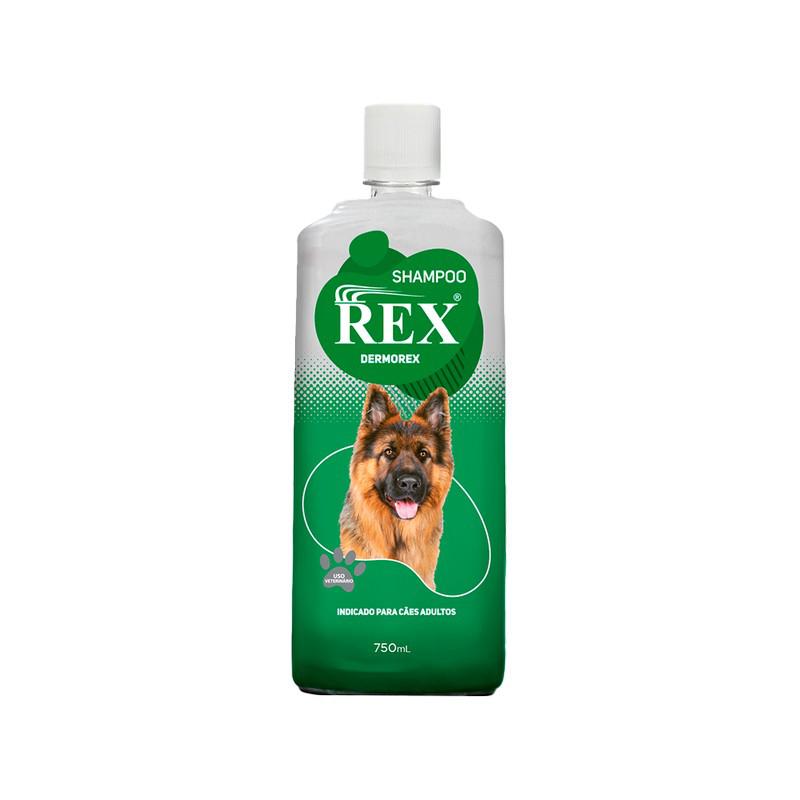 Shampoo Rex Dermodex | Caixa com 12x750ml