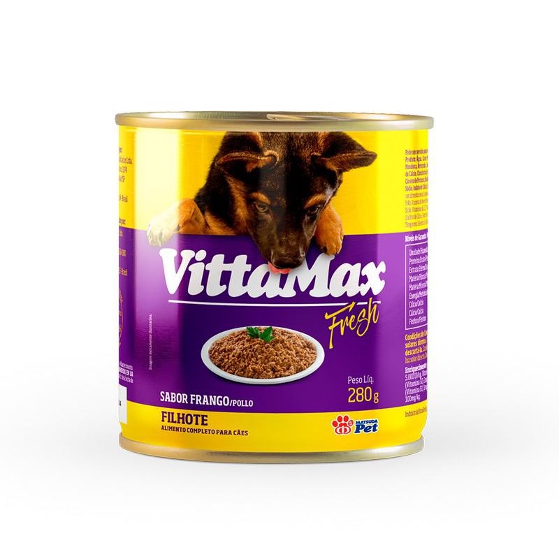 VittaMax Fresh Filhote Frango Frango | Lata com 280g