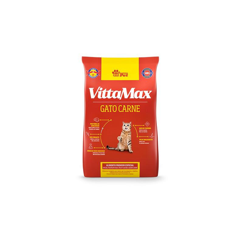 VittaMax Gatos Adulto Carne | Pacote de 1kg