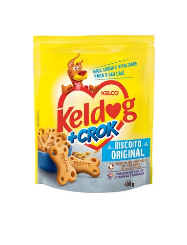 KELDOG +CROK BISC ORIGINAL 400GR